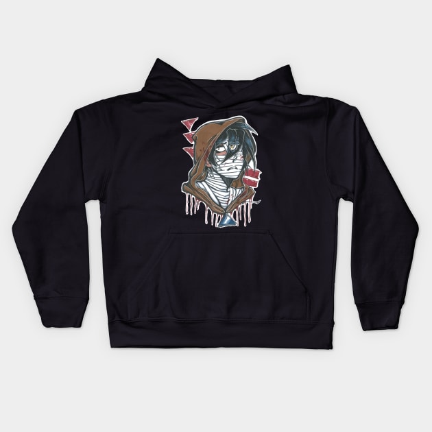 Zack Kids Hoodie by Art by Amara